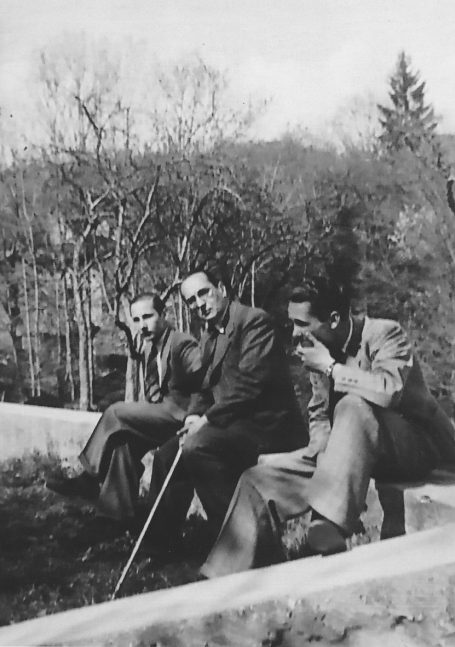 Abb. 12 | Georg Hirthe mit seinen Söhnen Martin und Heinz bei einem Ausflug (Foto, 1940er Jahre). Foto: Ida (Inge) Hirthe