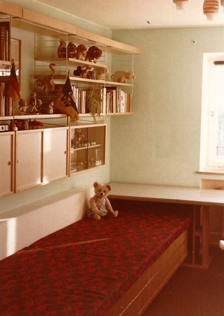 Abb. 6: Kinderzimmer Thomas Hirthe im Haus Gotthardstr. 81, München (Foto, nach 1963). Foto: Archiv Thomas Hirthe